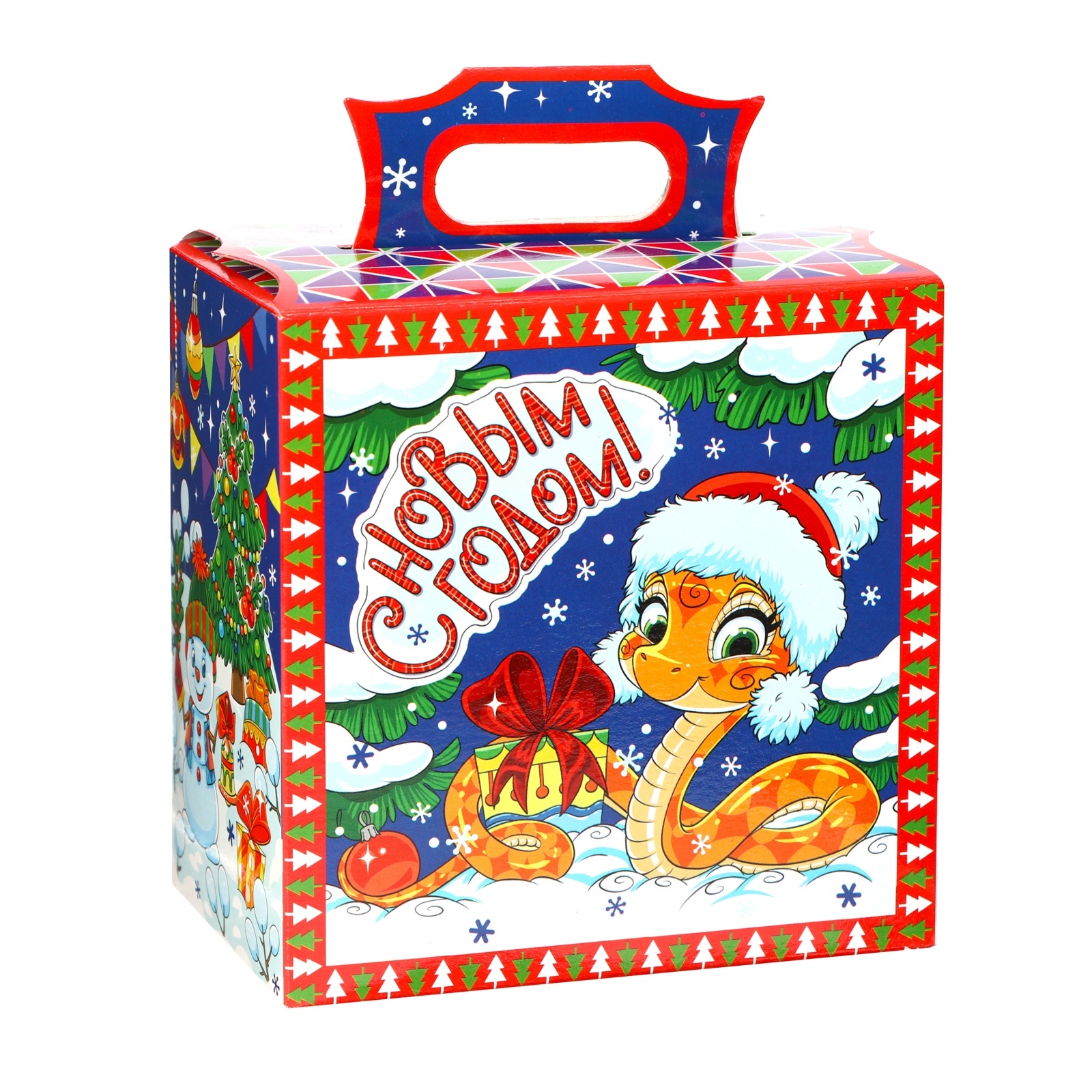 

Новогодний подарок Сумочка-змейка, 240 г