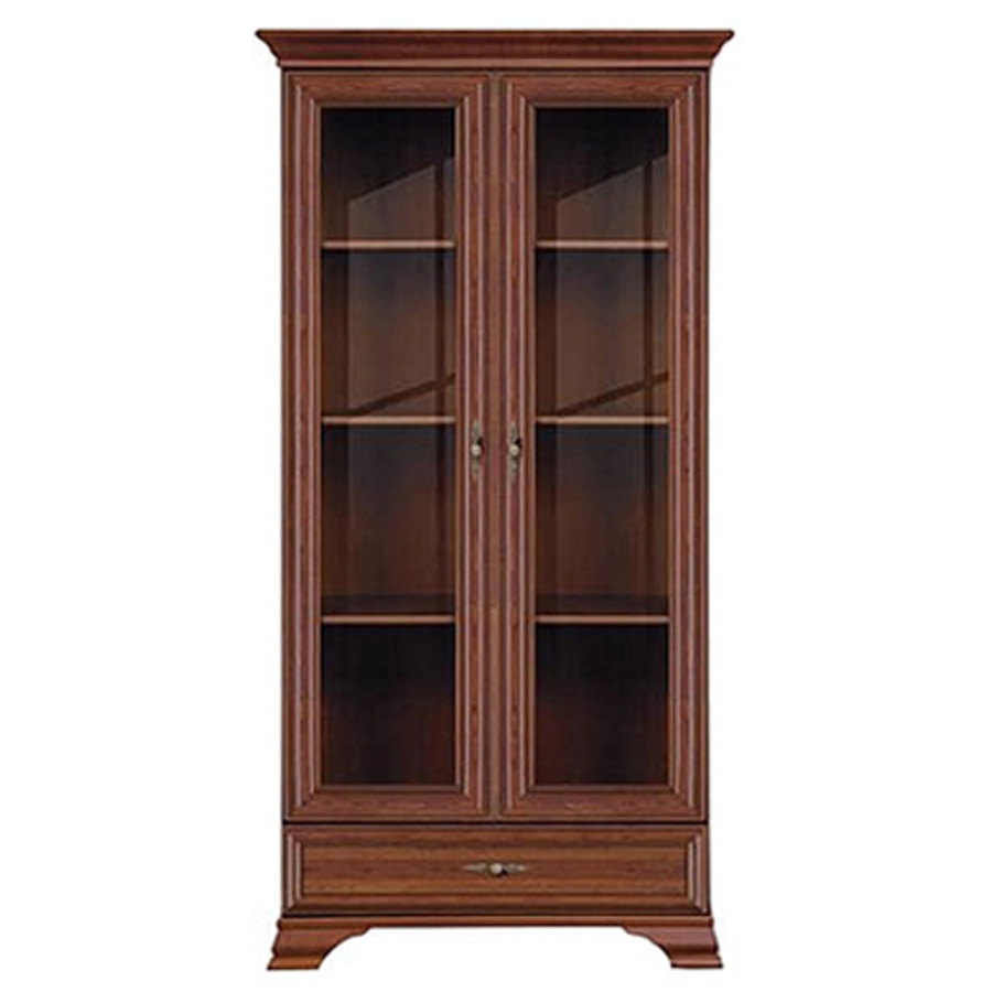 

Шкаф-витрина KENTAKI, Модель: REG-2W1S, Цвет: каштан, Коричневый, Шкаф-витрина KENTAKI, Модель: REG-2W1S, Цвет: каштан