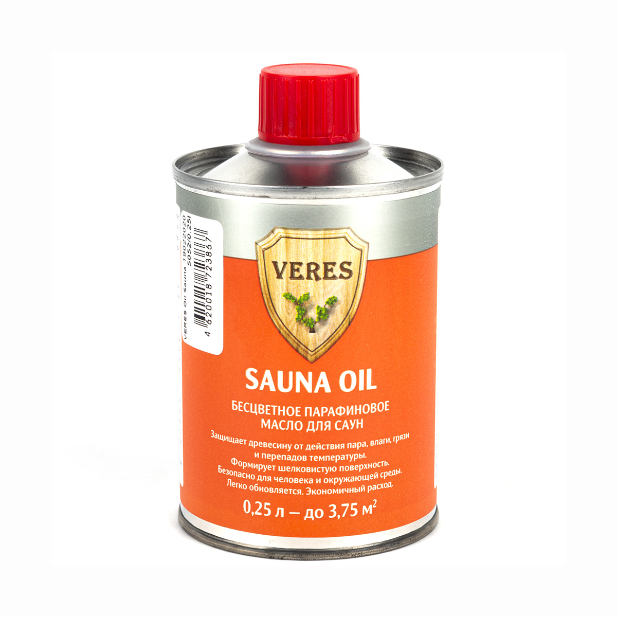 фото Масло для саун veres sauna oil, бесцветное, шелковистый блеск, 0,25 л