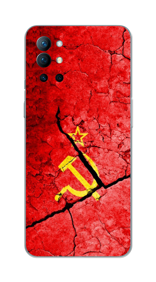 

Чехол Awog на OnePlus 9R / ВанПлас 9R "СССР", Красный;черный;желтый, 151650-5