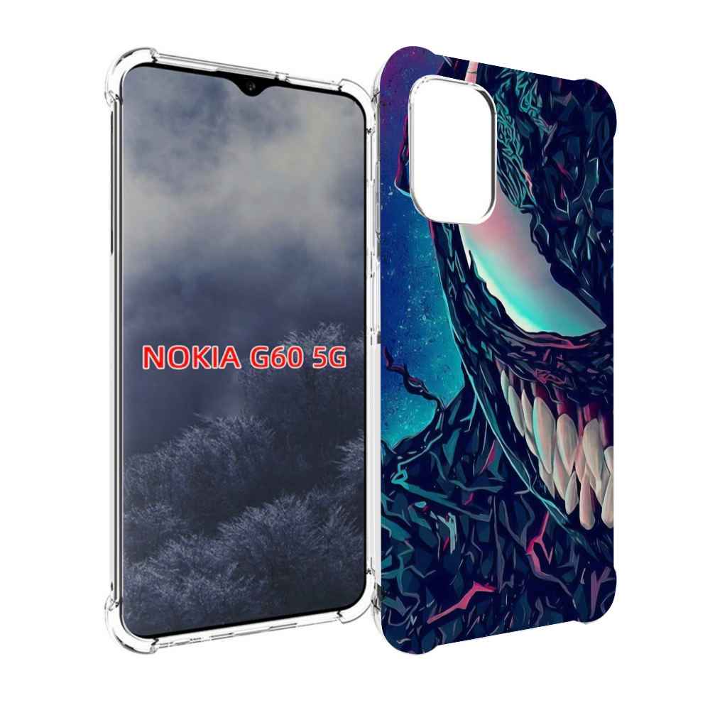 

Чехол MyPads полу веном для Nokia G60 5G, Прозрачный, Tocco