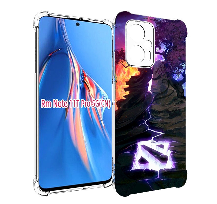 

Чехол MyPads dota 2 логотип для Xiaomi Redmi Note 11T Pro / 11T Pro Plus / Poco X4 GT п..., Прозрачный, Tocco