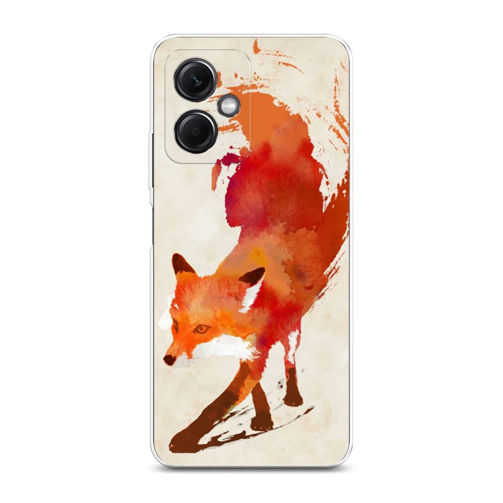 

Чехол Awog на Xiaomi Redmi Note 12 5G "Лиса", Оранжевый, 316950-10