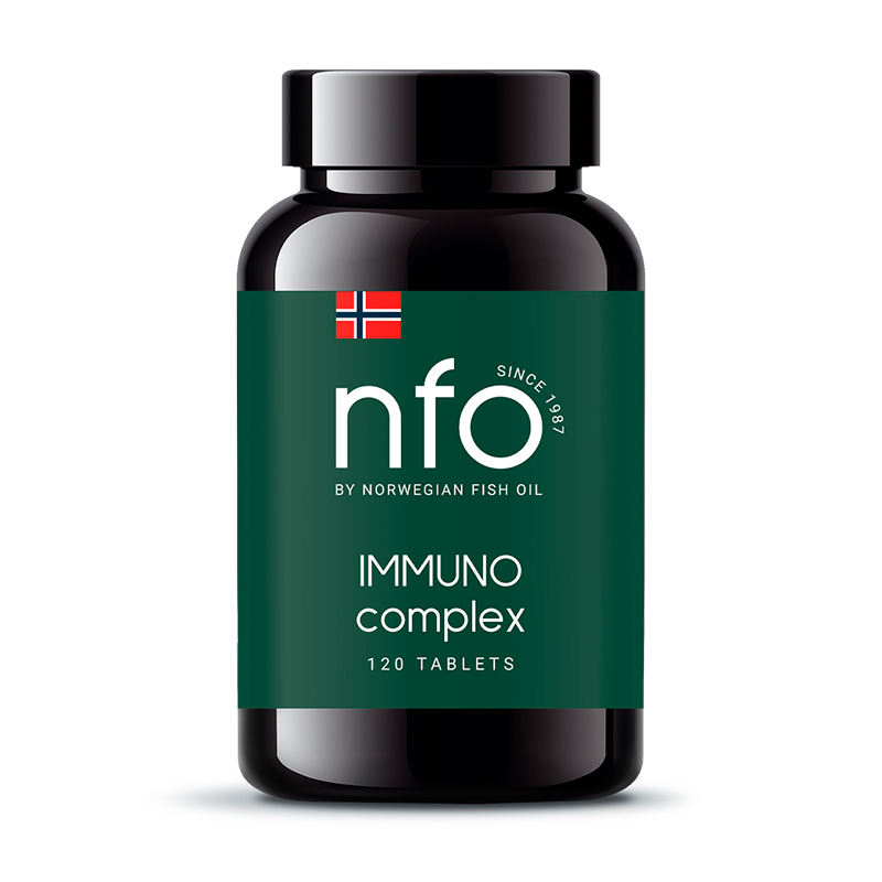 Купить Витамины для укрепления иммунитета Norwegian Fish Oil Immuno Complex, 120 таб