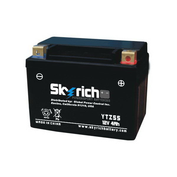 SKYRICH Мото аккумулятор YTZ5S 12В 3.5 А/ч MF