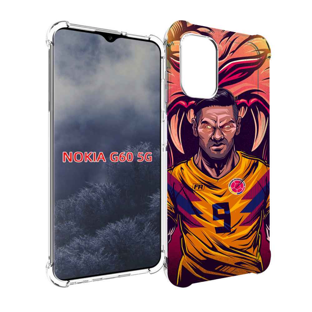 

Чехол MyPads парень-тигр-красный для Nokia G60 5G, Прозрачный, Tocco