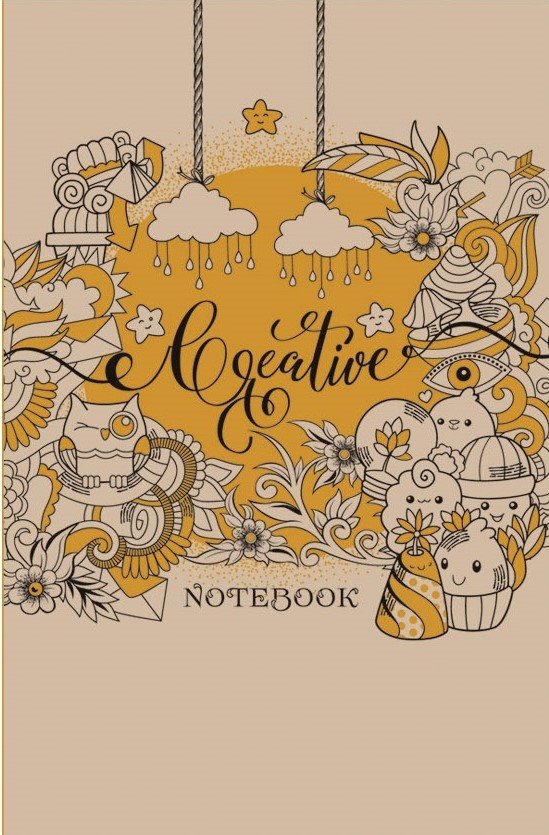 

Блокнот Bourgeois 80 листов, 11*17, чистые листы, Creative , 3799 (1805)