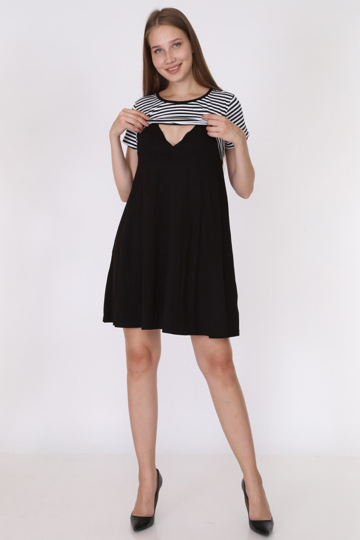 

Платье женское Luvmabelly 58967 черное S, Черный, 58967
