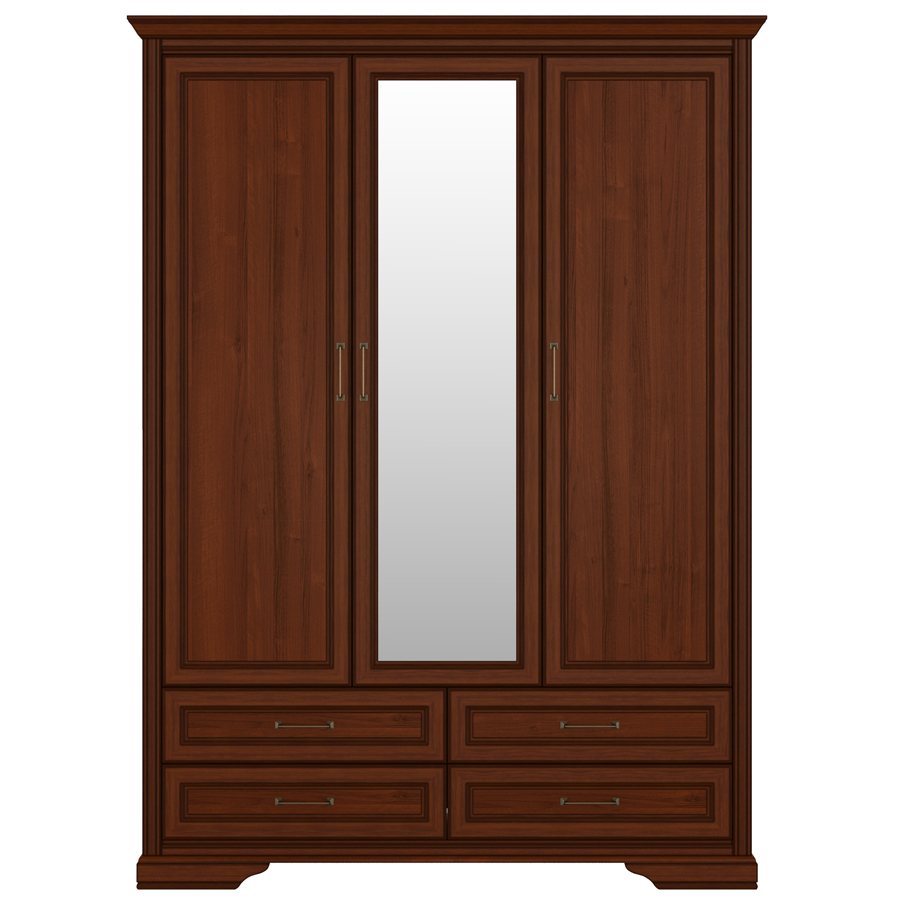 

Шкаф Стилиус (Stylius) B169-SZF3D4S, орех донской, Коричневый, Шкаф Стилиус (Stylius) SZF3D4S