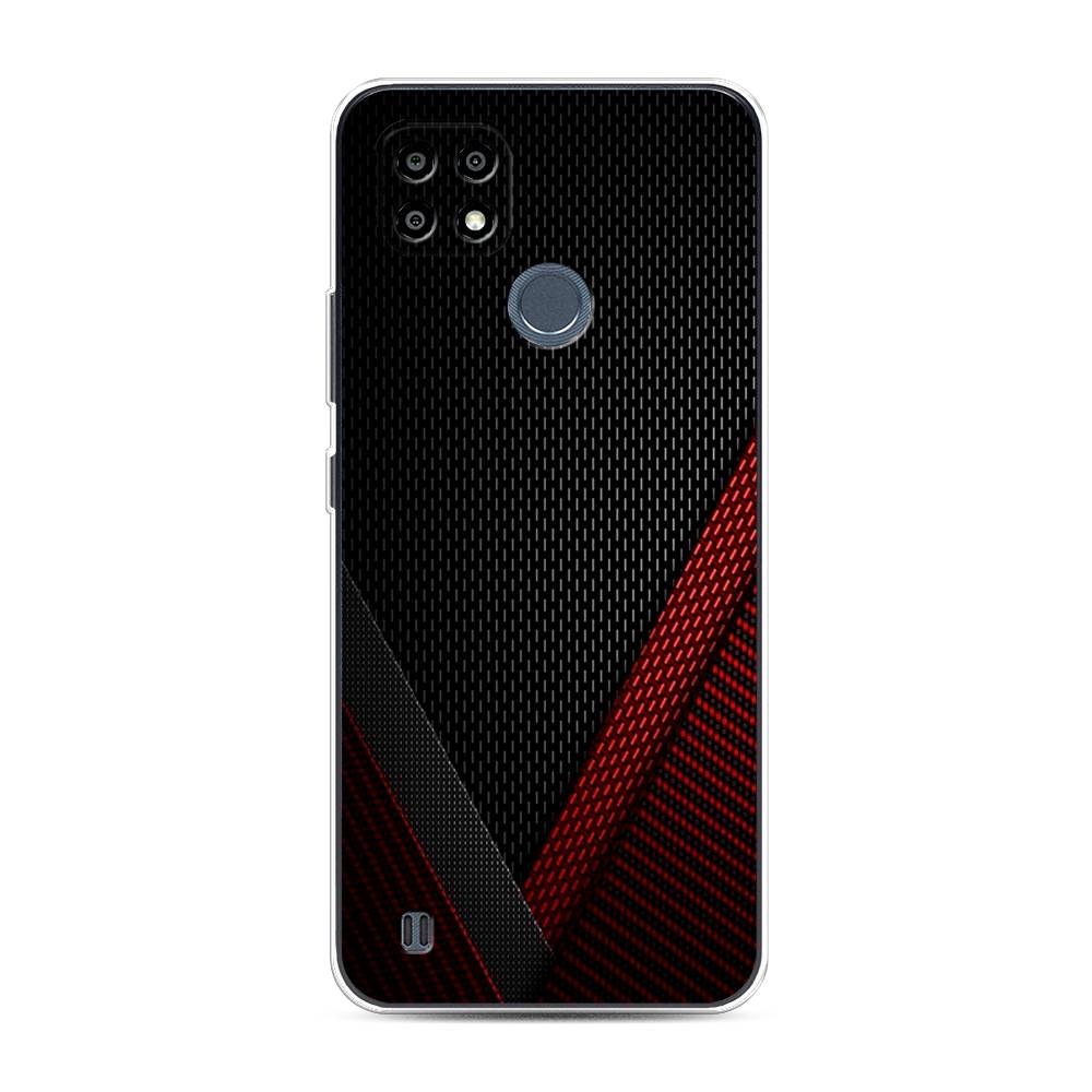 

Чехол Awog на Realme C25Y "Красный карбон", 2510950-3