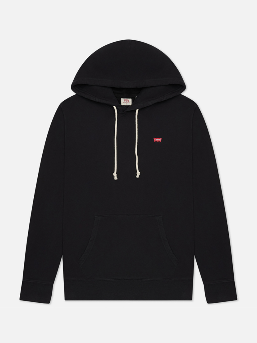 

Худи мужское Levi's 34581 черное XL, Черный, 34581