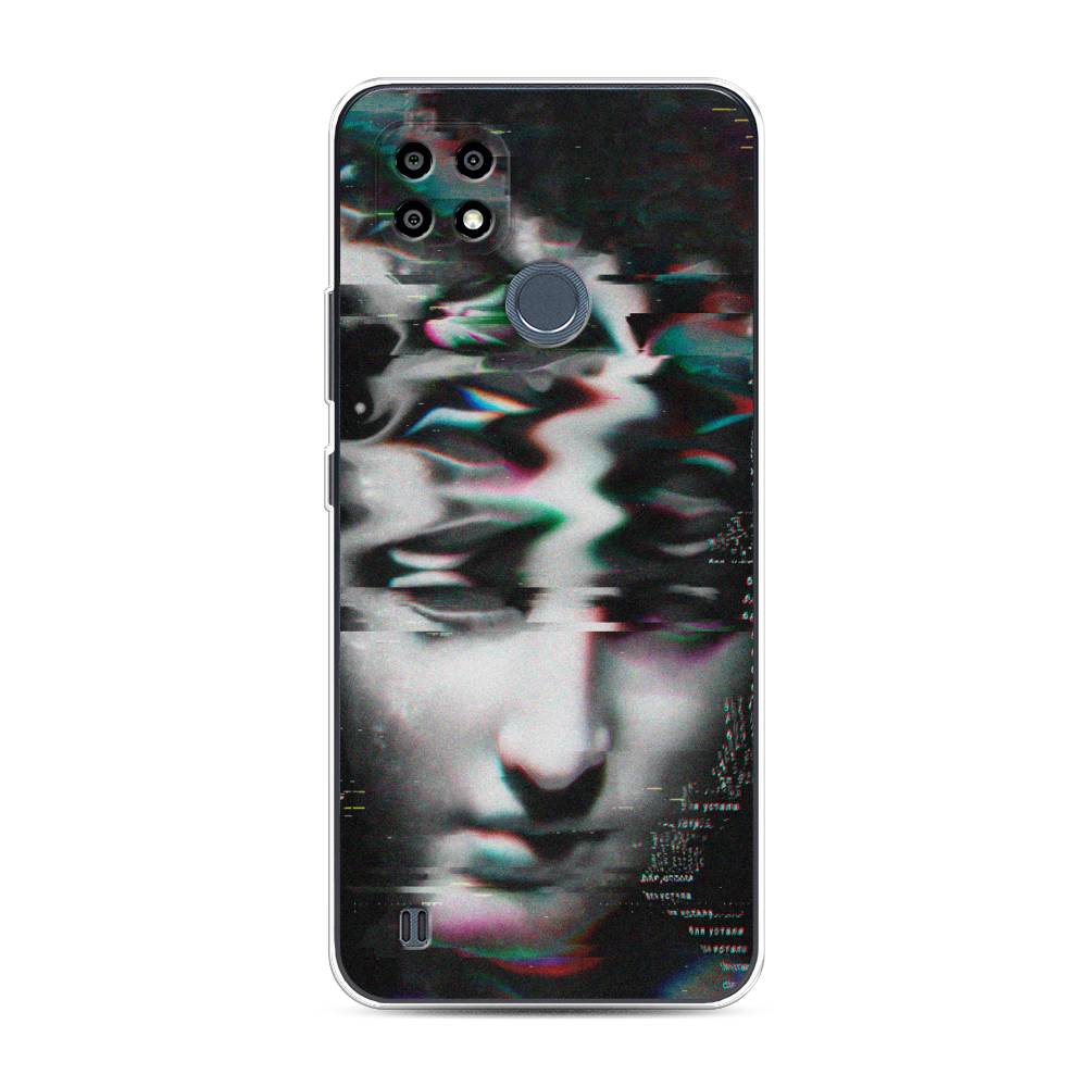 

Чехол Awog на Realme C25Y "Glitch Art", 2510950-9
