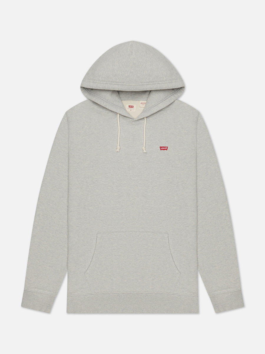

Худи мужское Levi's 34581 серое L, Серый, 34581