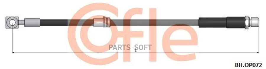 

Шланг Тормозной Передн Opel Vectra B 95- Cofle арт. 92.BH.OP072