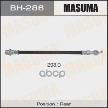 

Шланг тормозной задний Toyota Sprinter Carib 95>01 Masuma BH286