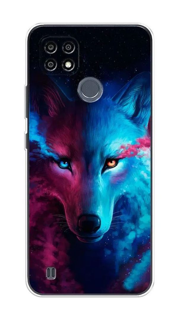 

Чехол Awog на Realme C25Y "Волшебный волк", Разноцветный, 2510950-1