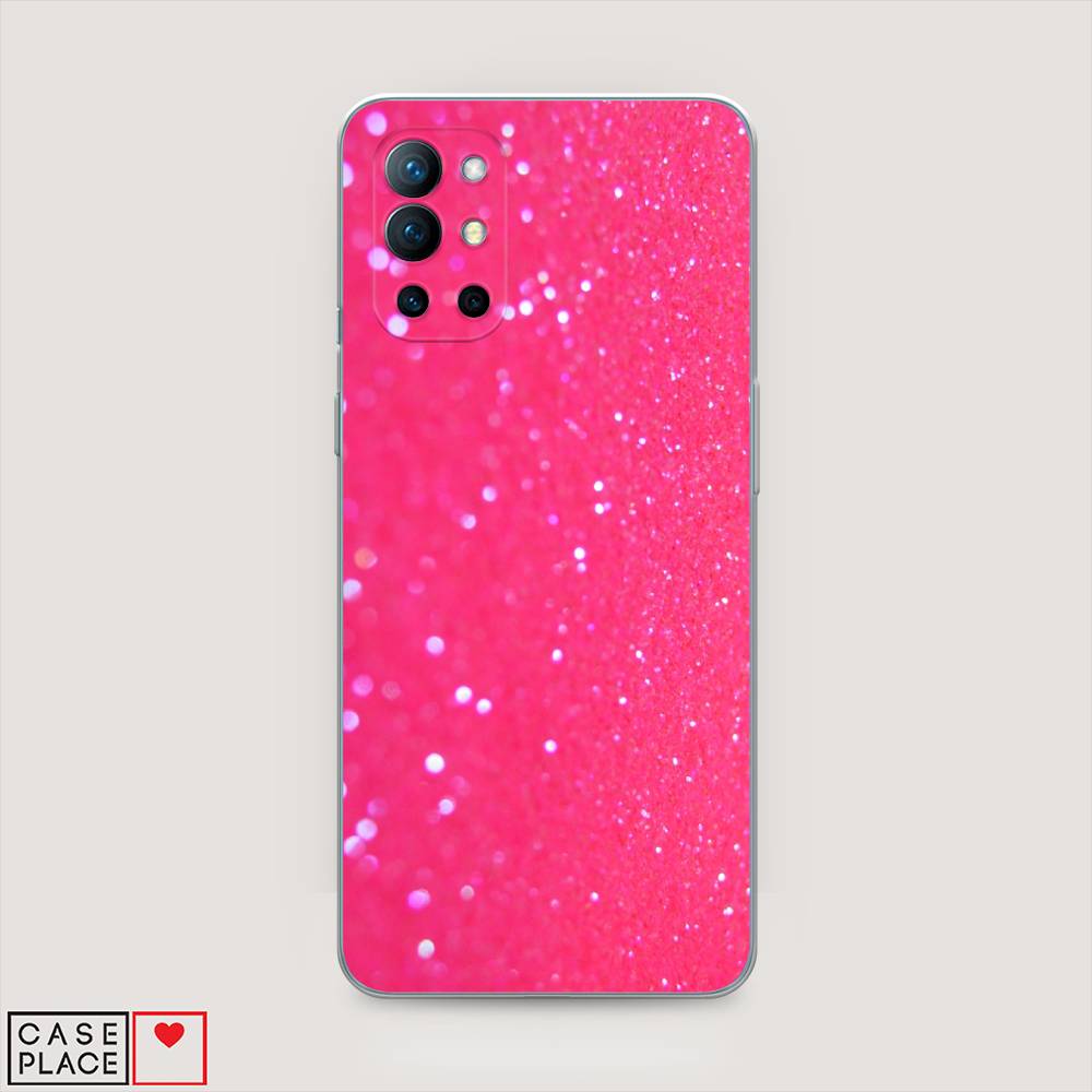 

Чехол Awog "Малиновые блестки рисунок" для OnePlus 9R