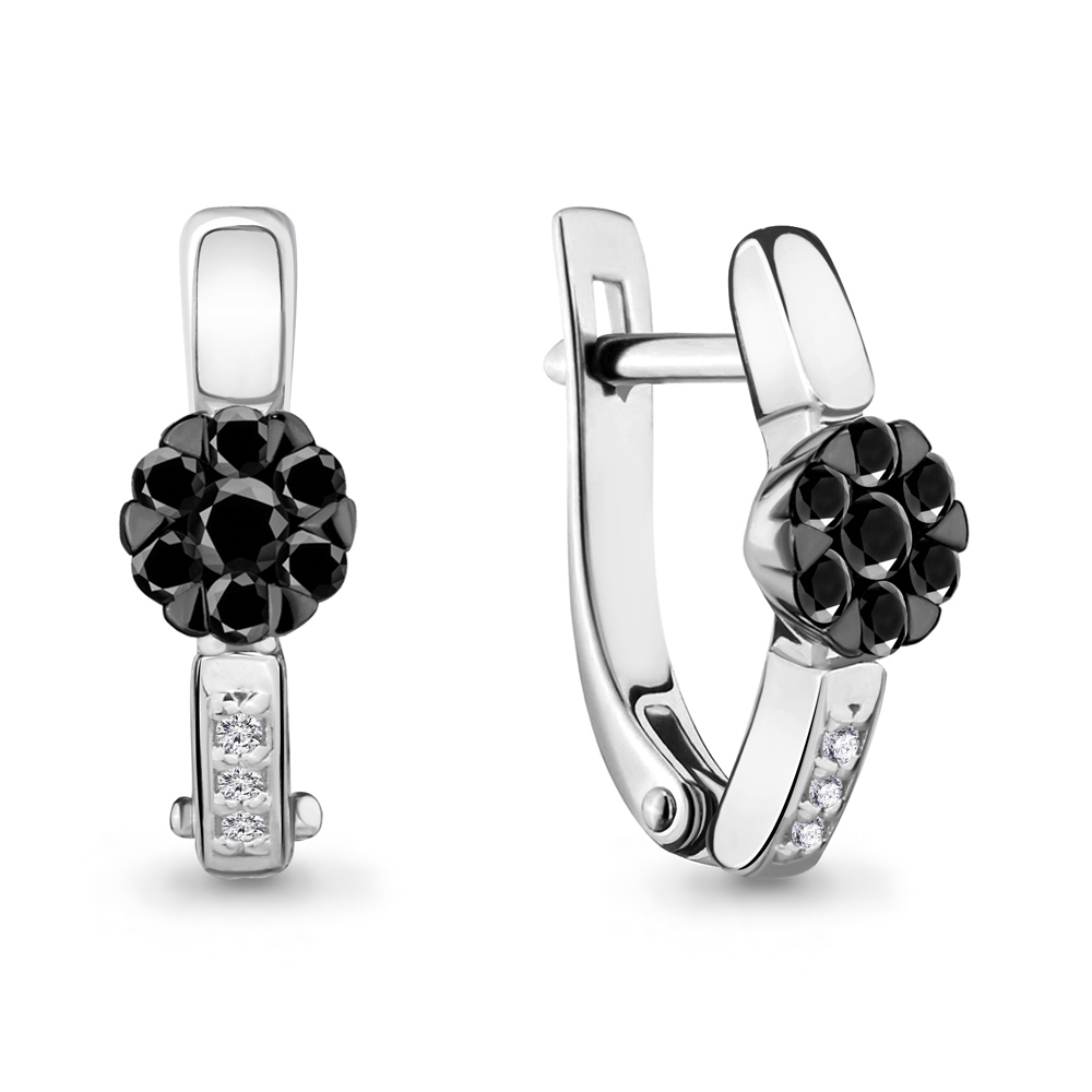 

Серьги из белого золота с бриллиантом Aquamarine Aquamarine 942410АЧ_585_бз, 942410АЧ_585_бз