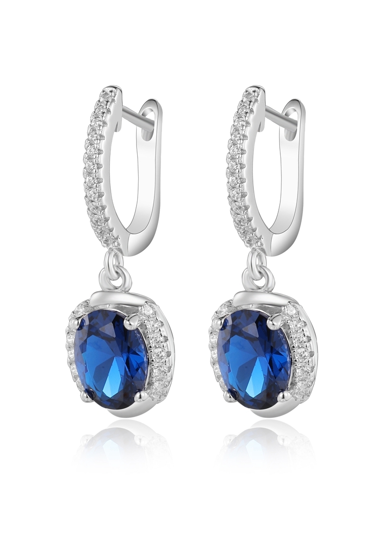 

Серьги подвески из серебра с фианитом Ogisana A42583, A42583