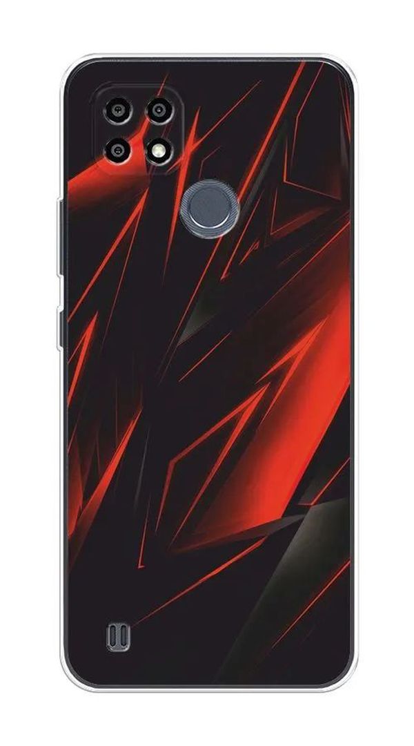

Чехол Awog "Игровой фон" для Realme C25Y, Красный;черный, 2510950-3