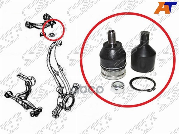 

Шаровая опора FR верхнего рычага MAZDA 6/ATENZA 2007-2014 LH=RH