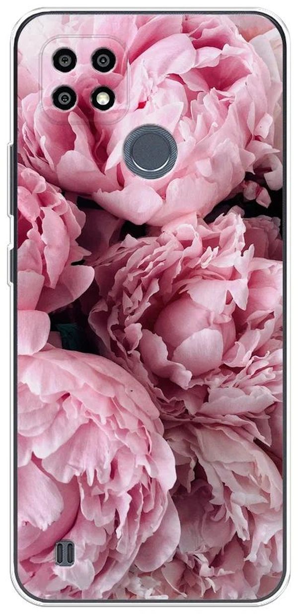 

Чехол Awog на Realme C25Y "Нежные пионы", Разноцветный, 2510950-8