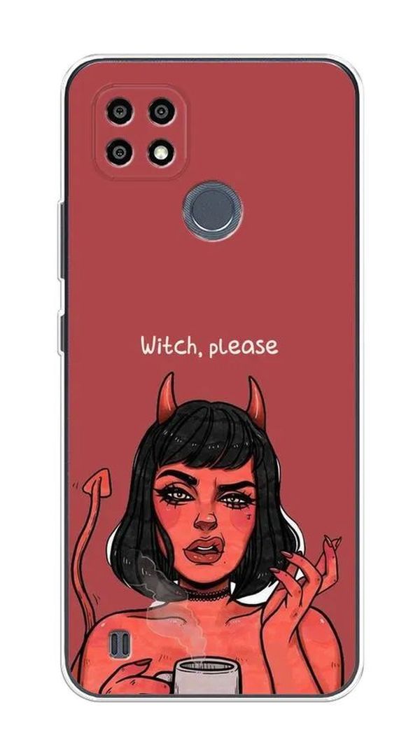 

Чехол Awog на Realme C25Y "Evil Girl", Разноцветный, 2510950-6