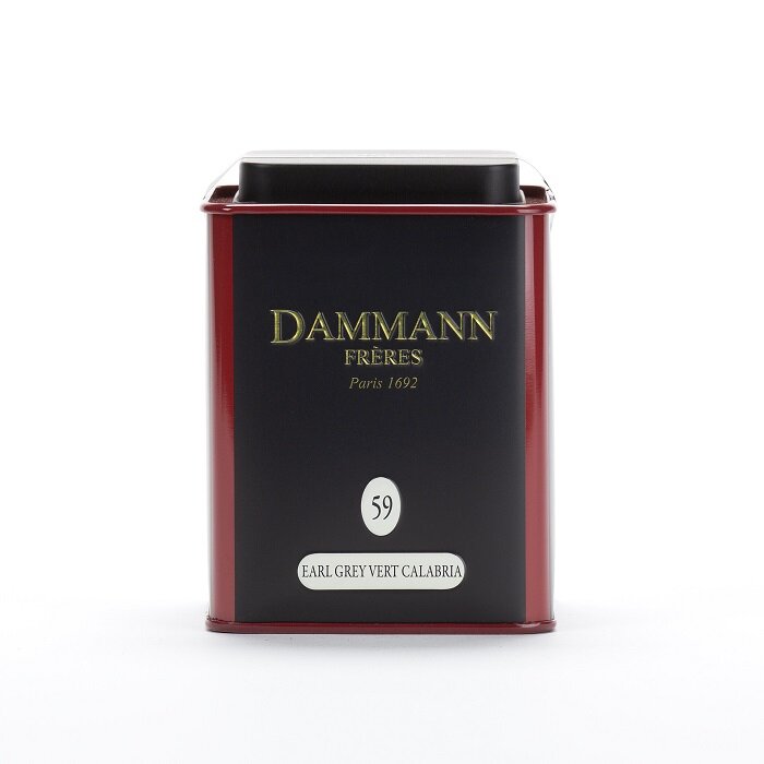 Чай зеленый  Dammann Freres Earl Grey Vert Calabria,  100 г