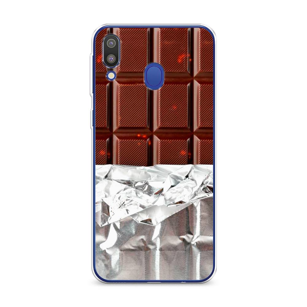 

Чехол на Samsung Galaxy M20 "Шоколад в обертке", Коричневый, 27450-6