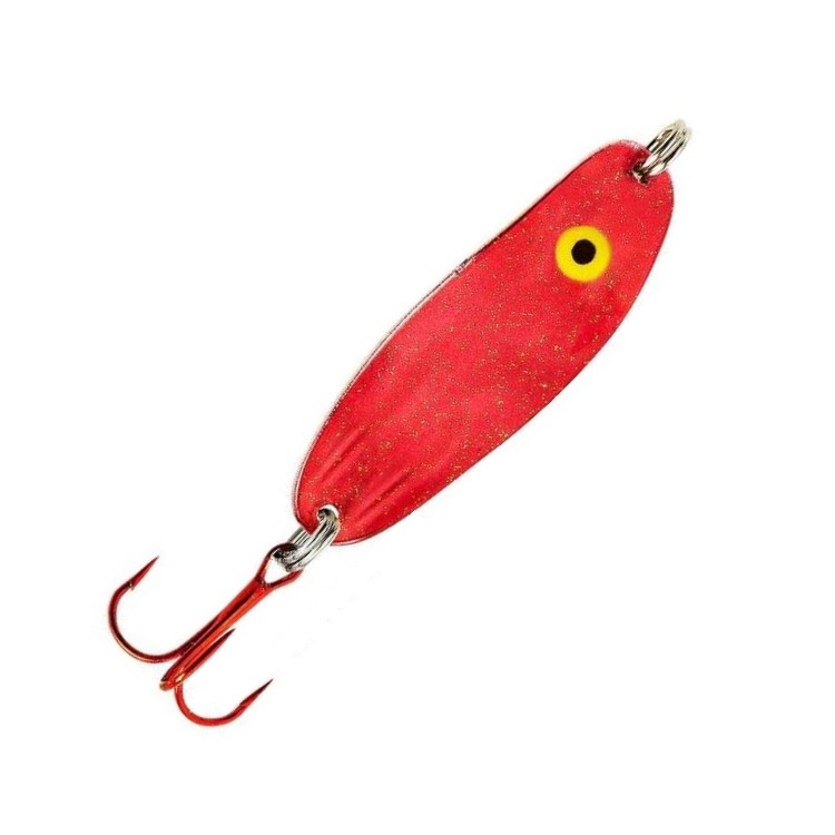 Блесна колеблющаяся Lindy Quiver Spoon #Metallic Red Chrome 1 1/2 (LQSP369)