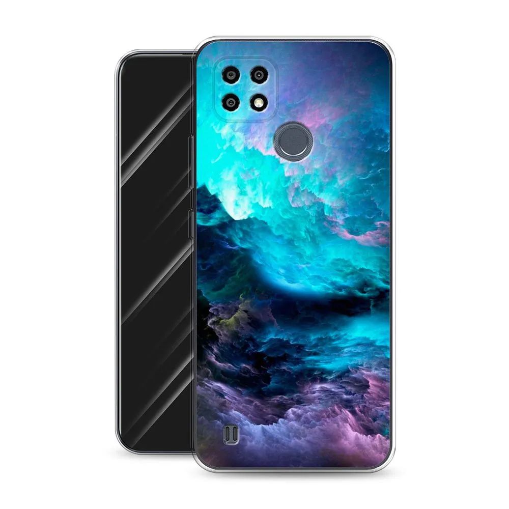 

Чехол Awog на Realme C25Y "Бирюзовое небо", Разноцветный, 2510950-4