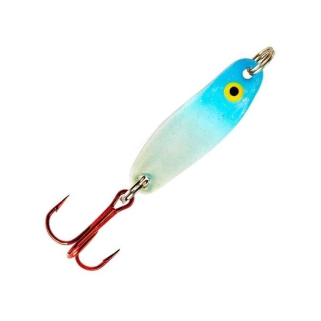 Блесна колеблющаяся Lindy Quiver Spoon Blue Glow Chrome 1 12 LQSP364 742₽