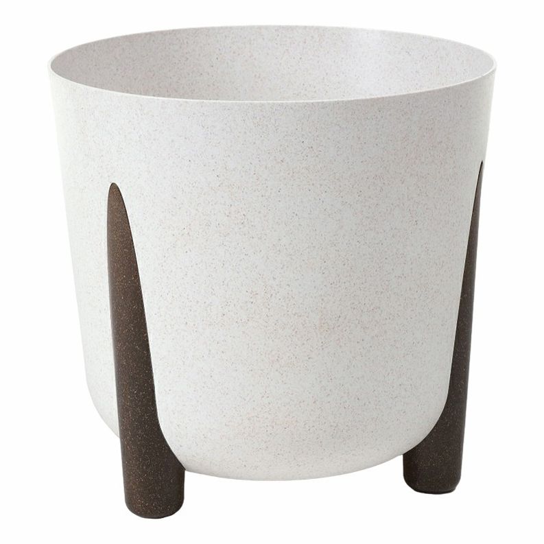 

Цветочное кашпо Lamela Frida eco wood 67965 19,4 л белый 1 шт., Frida eco wood