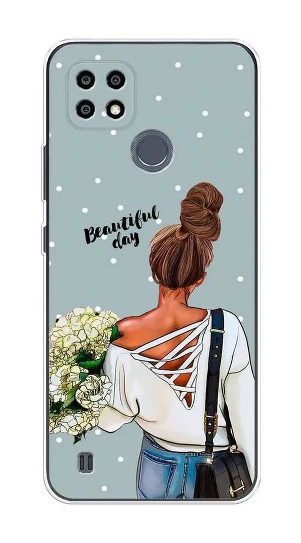 

Чехол Awog на Realme C25Y "Beautiful day", Разноцветный, 2510950-6