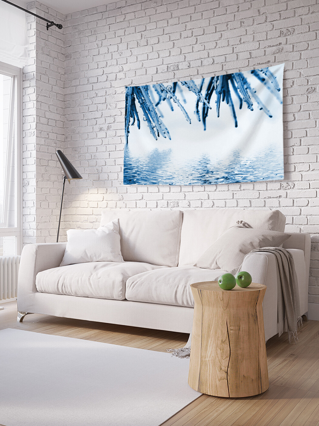 

Горизонтальное фотопанно JoyArty Тропические льды, из ткани, 150х200 см