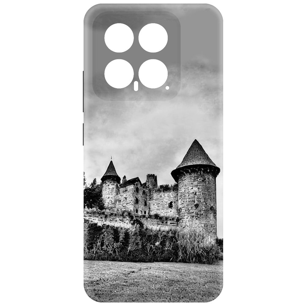 

Чехол-накладка Krutoff Soft Case Старый замок для Xiaomi 14 черный