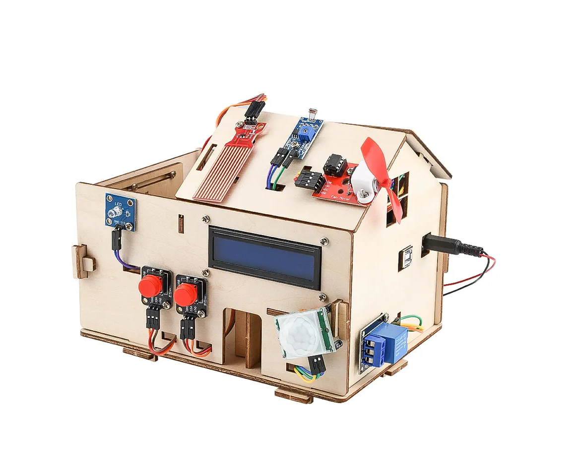 Конструктор Run Energy Умный дом на базе Arduino, 112 дет конструируем роботов на arduino® умный свет