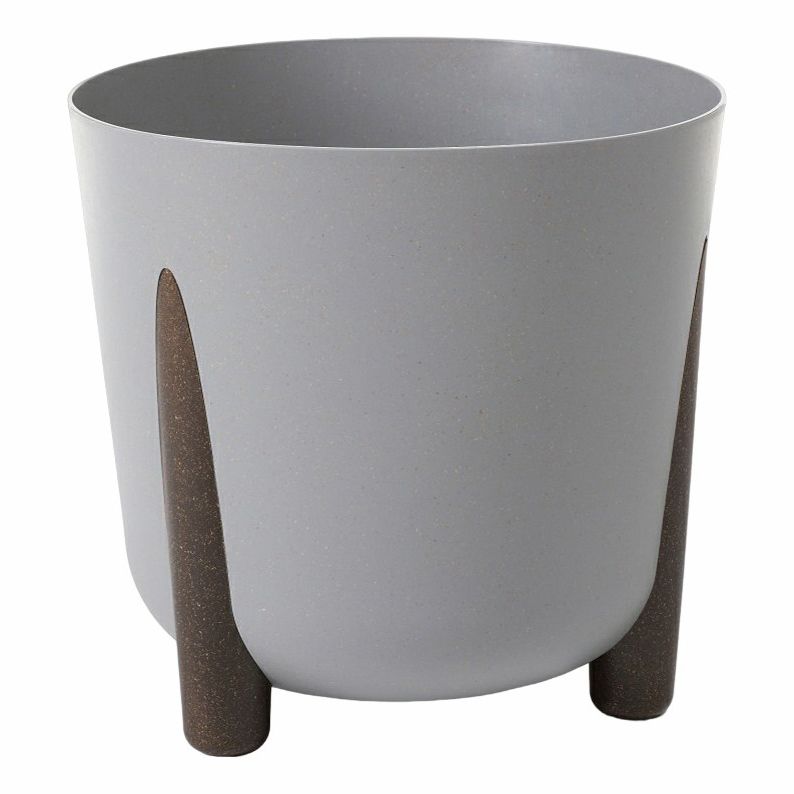 

Цветочное кашпо Lamela Frida eco wood 67958 8,1 л серый 1 шт., Черный, Frida eco wood