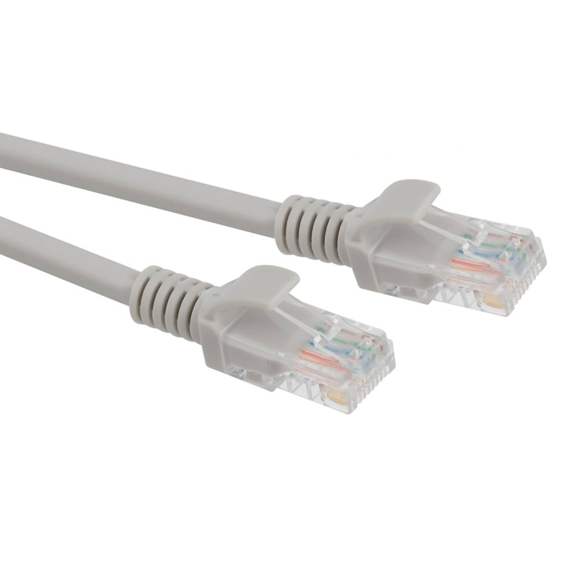 

Патч-корд ЭРА RJ45 - RJ45 вилка-вилка 10м (20254168) серый
