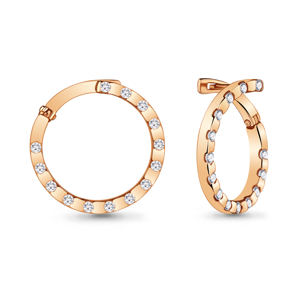 

Серьги из серебра с фианитом Aquamarine Aquamarine 48287А_925_з, 48287А_925_з
