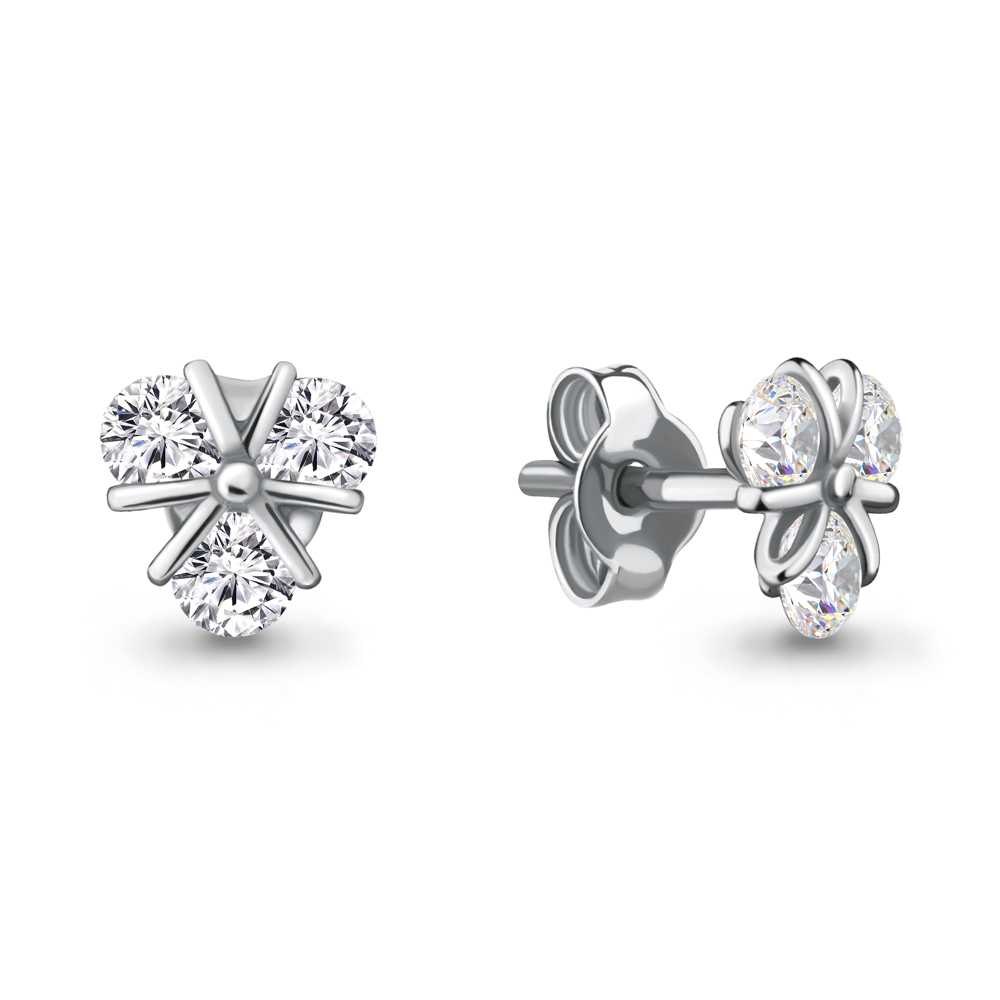 

Серьги из серебра с фианитом Aquamarine Aquamarine 48244_925_р, 48244_925_р