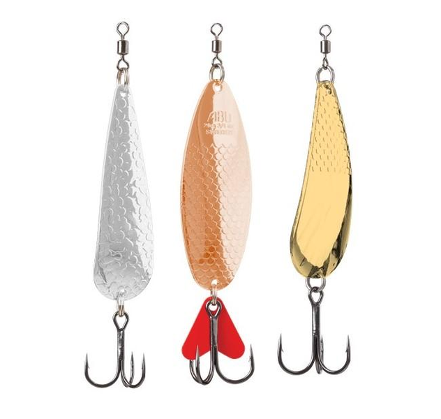фото Набор блесен abu garcia retro spoon 3-pack 2 abu 100y
