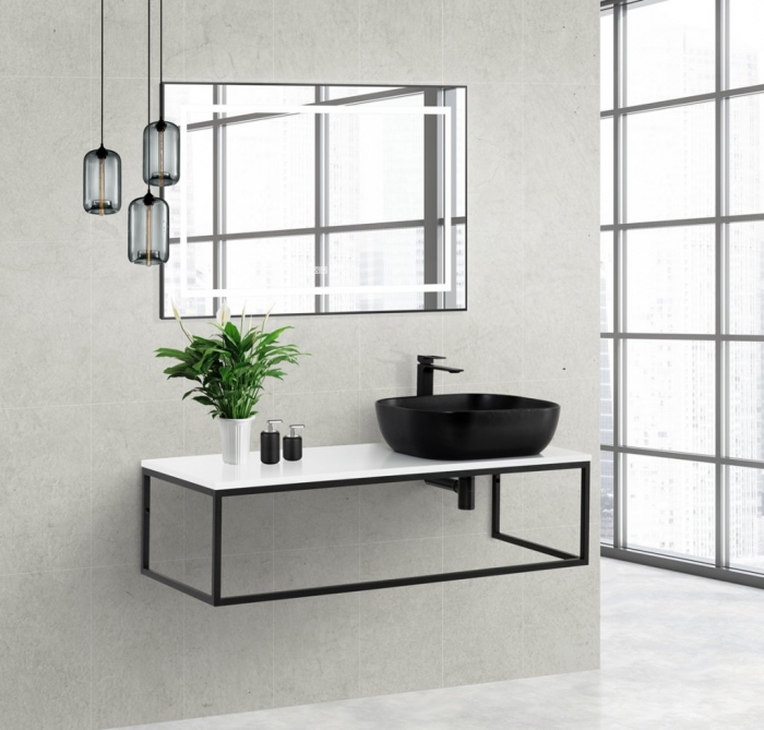 

Консоль с раковиной BelBagno EK-120-ST-R