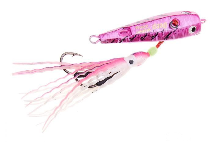 

Инчику Asari Deep Walker 300гр #02 pink-lumo, Розовый