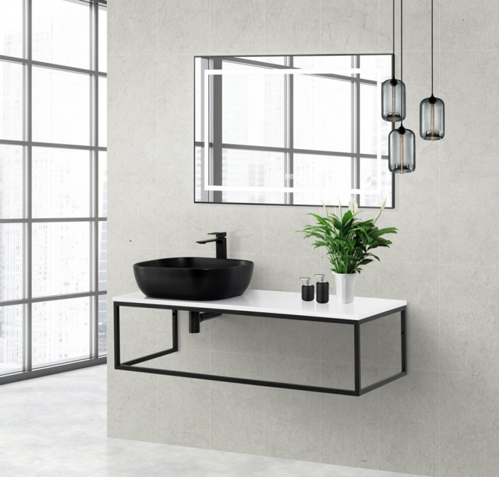 

Консоль с раковиной BelBagno EK-120-ST-L
