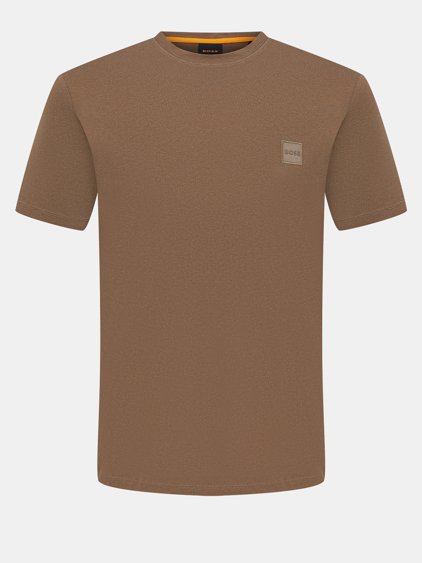 

Футболка мужская BOSS 490139 коричневая M, Коричневый, 490139