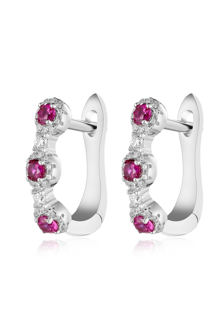 

Серьги из серебра с фианитом Ogisana A42556, A42556