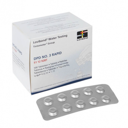 фото Таблетки для тестера chemoform lovibond dpd 3 rapid