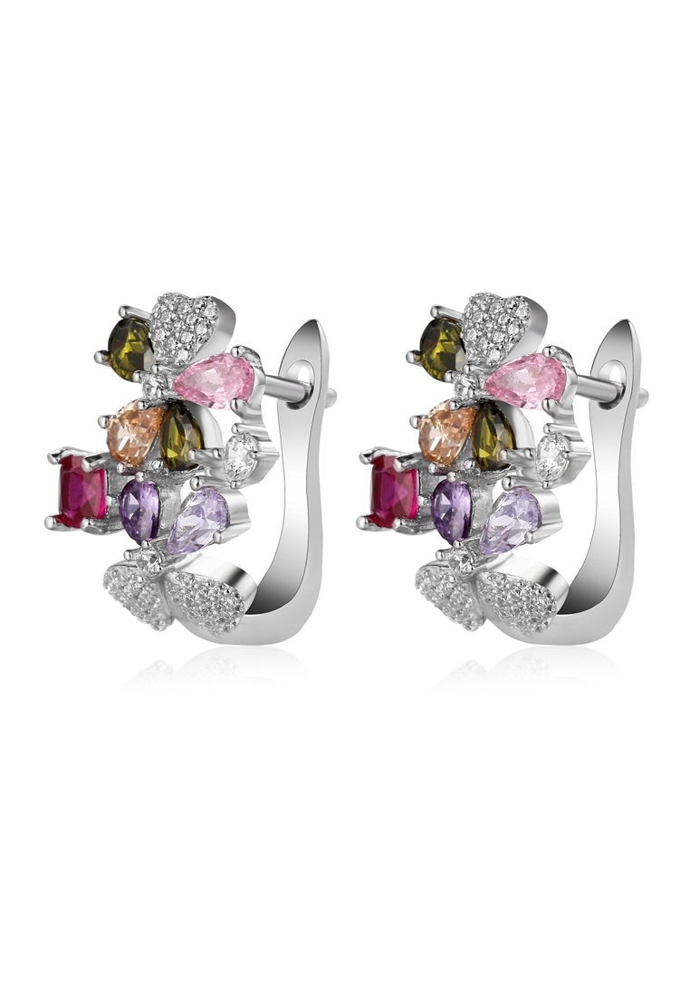 

Серьги из серебра с фианитом Ogisana A42506, A42506