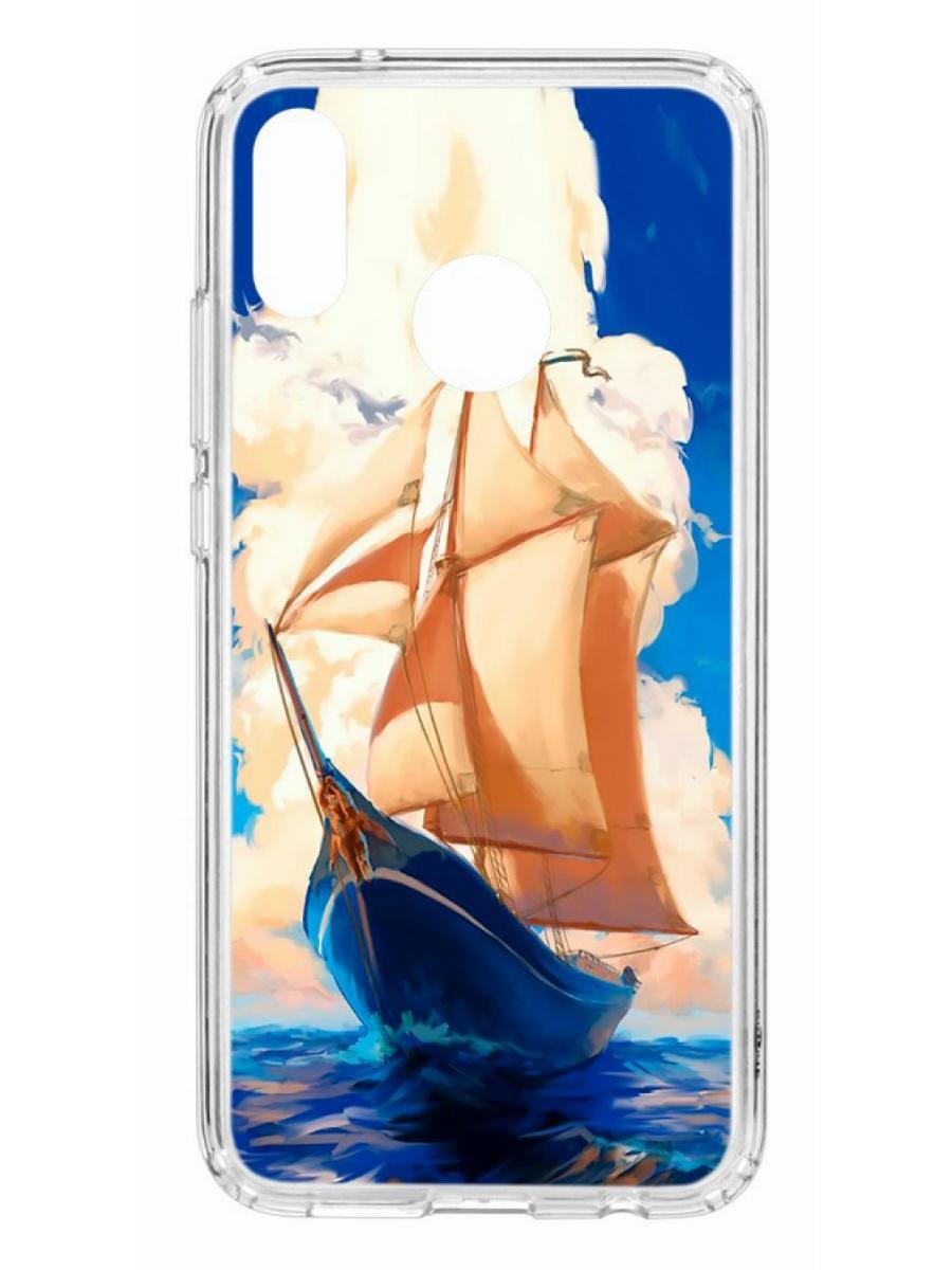 

Чехол на Huawei P20 Lite Kruche Print Парусник